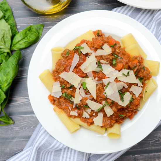 Authentic Ragù alla Bolognese