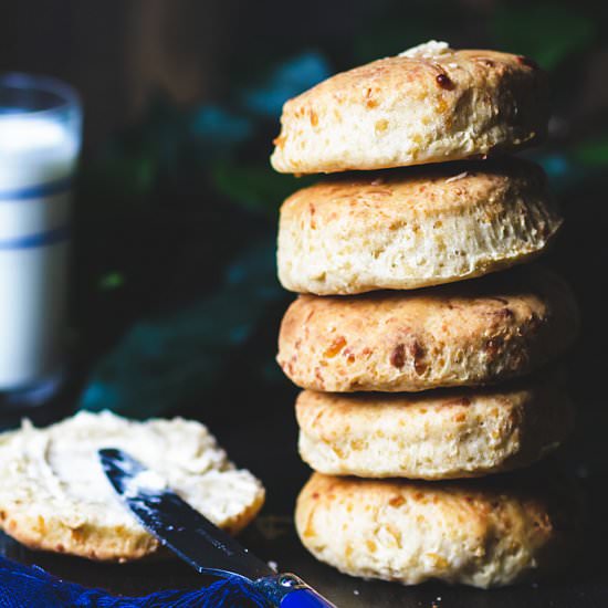 Parmesan Sesame Buttermilk Biscuits