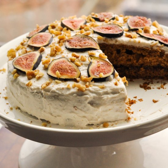 Vegan Fig Cake