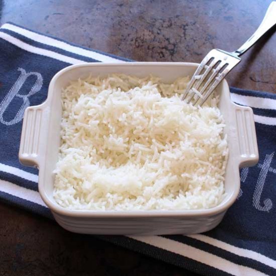 How To Bake Rice