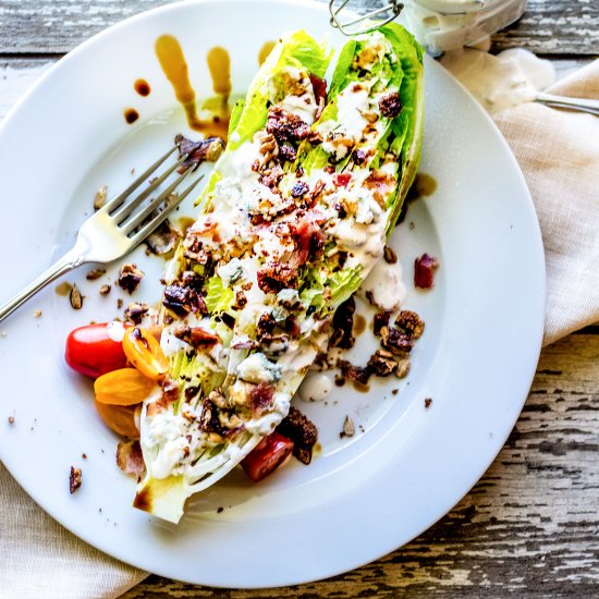 Romaine Blue Cheese Wedge Salad