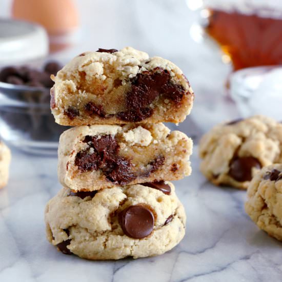 Skinny Coconut Oil Chocolate Cookie