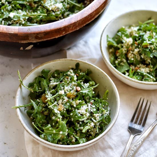 Arugula Quinoa Salad