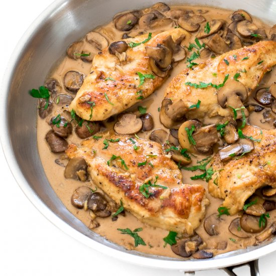 Easy Chicken Marsala