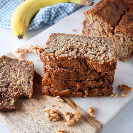 Cinnamon Swirl Banana Bread