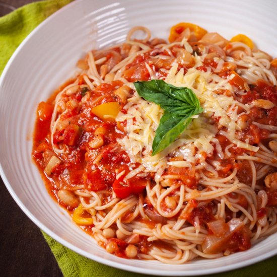 Sweet and Spicy Red Tomato Sauce