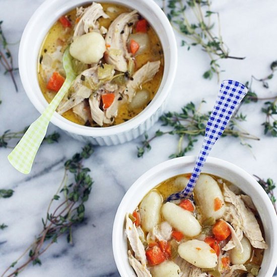 Chicken + Gnocchi Dumpling Soup