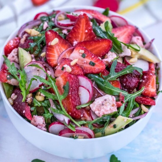 Arugula Strawberry Salad