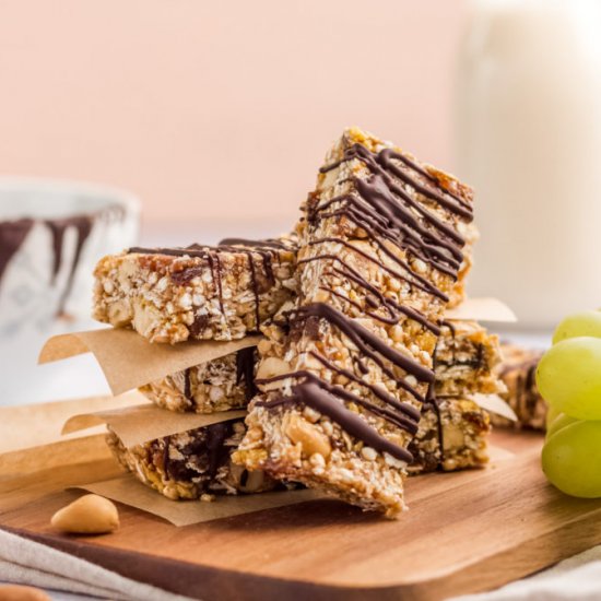 Homemade Vegan Granola Bars