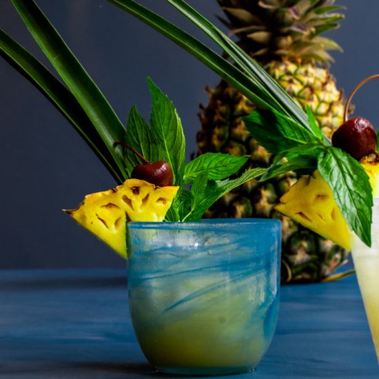 Pickle Mai Tai cocktail