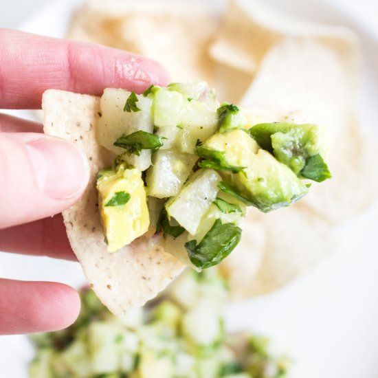 Jicama Avocado Salsa