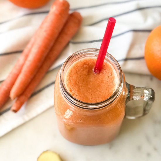 Post Workout Carrot Smoothie