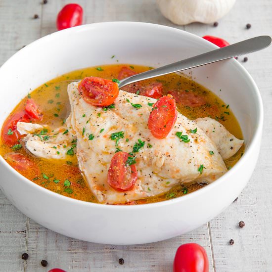 ACQUA PAZZA STYLE STEWED FISH