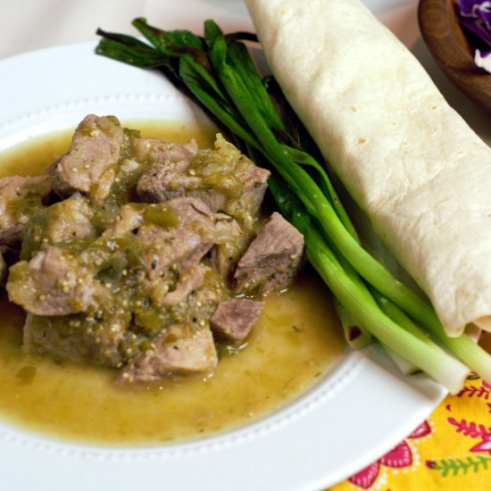 Tender Pork Chili Verde