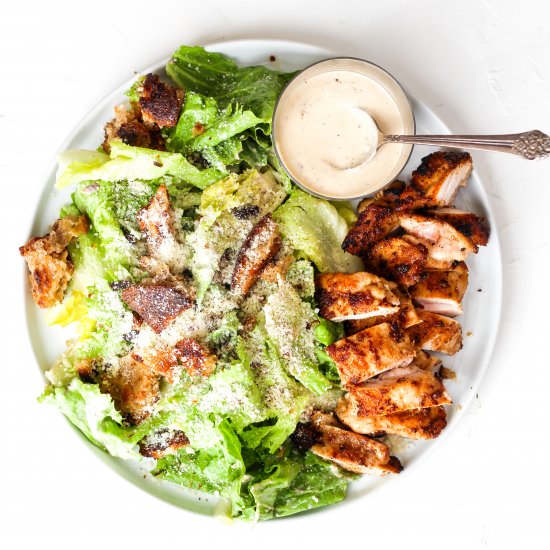 Creamy Tahini Caesar Dressing