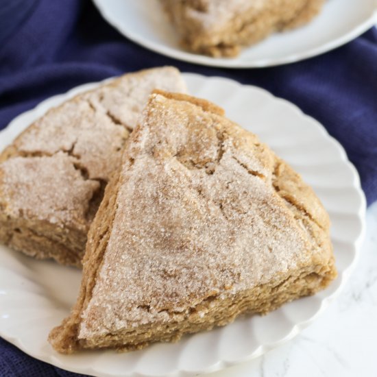 Gluten-free Cinnamon Sugar Scones