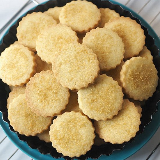 Eggless Butter Cookies