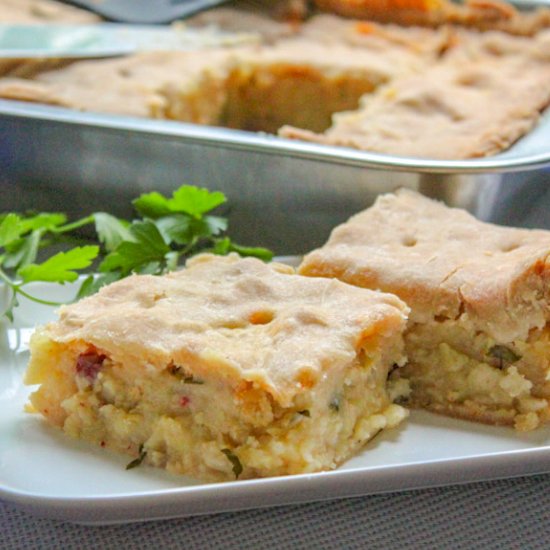 Greek Vegetarian Potato Pie Recipe