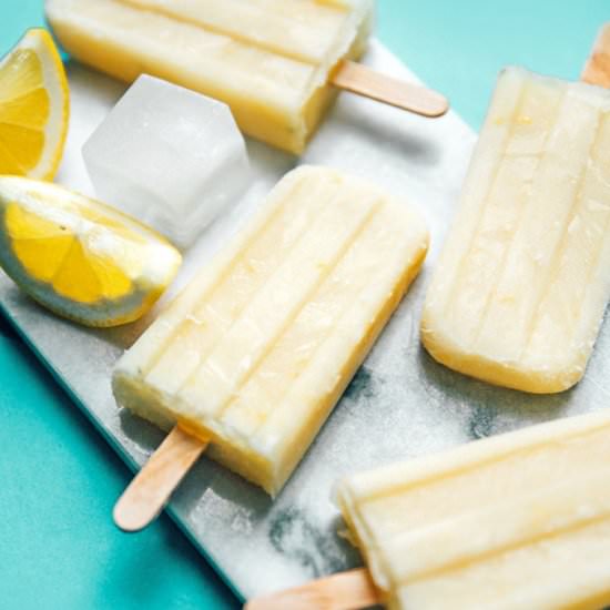 Lemon Buttermilk Popsicles