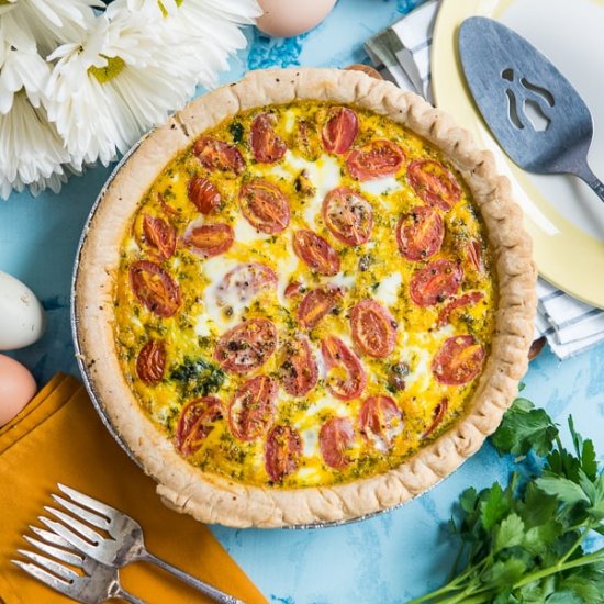 Bacon Spinach Quiche