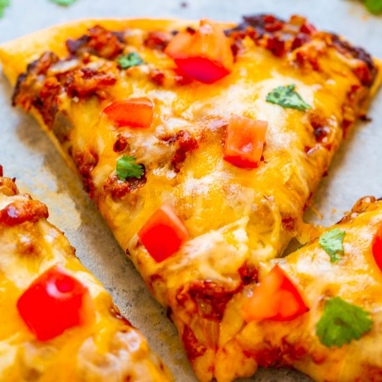 Mexican Taco Pizza