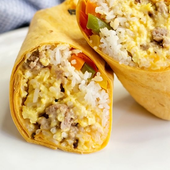 Hearty Breakfast Burritos