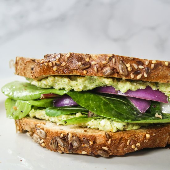 Super-Green Sandwiches