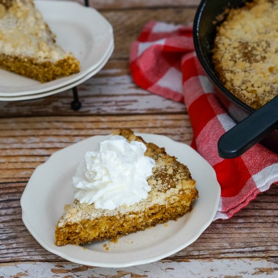 Molasses Skillet Cake