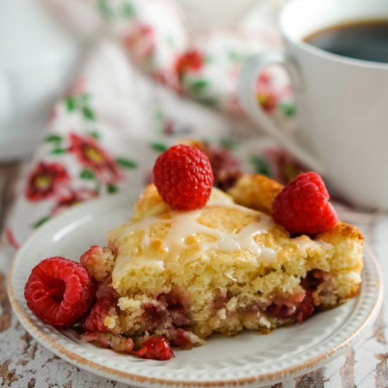 Raspberry Coffee Cake