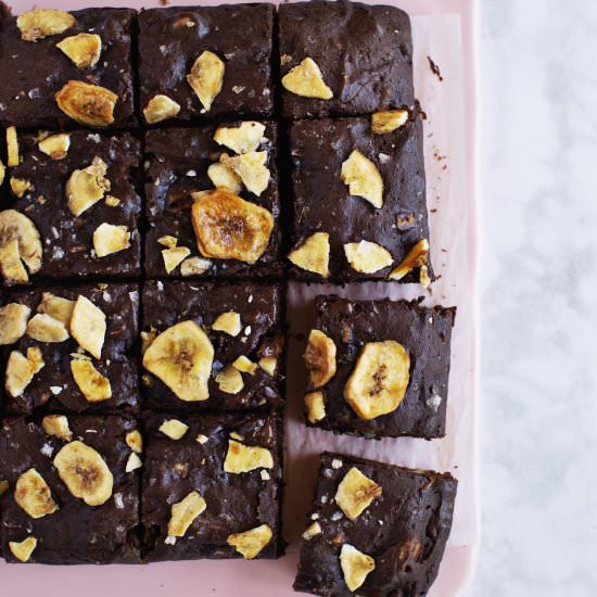 Banana Bread Brownies