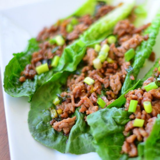 Spicy Ground Pork with Ginger