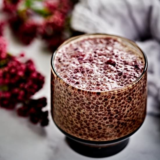 Very Berry Chia Pudding