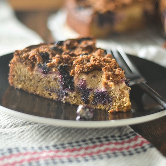 Gluten Free Blueberry Cheesecake