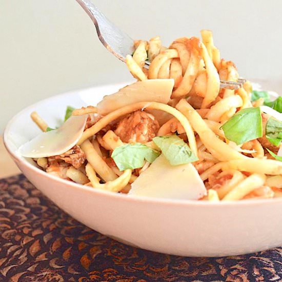 Bruschetta Chicken Pasta