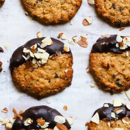 Tahini & Oat Cookies