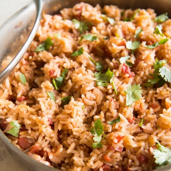 HOMEMADE MEXICAN RICE