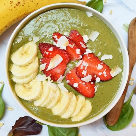 Mixed Greens Smoothie Bowl