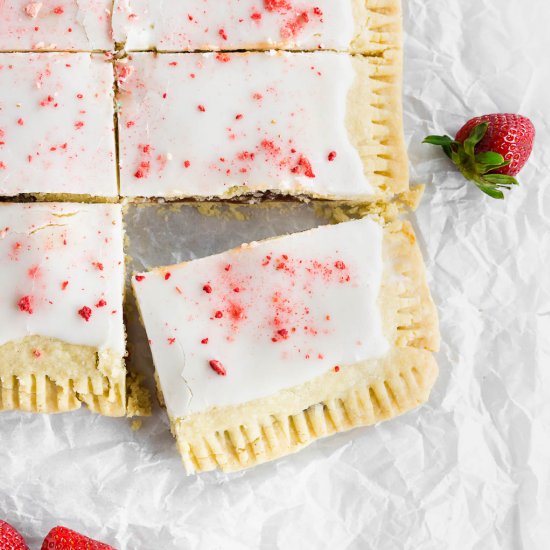 Giant Free Strawberry Pop Tarts