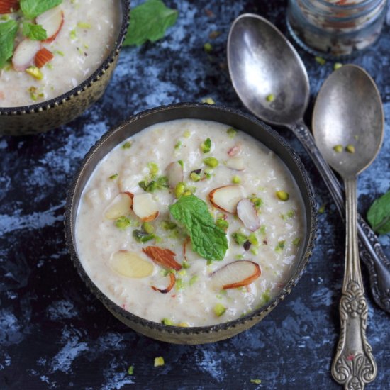 Gobind Bhog Kheer (Rice Pudding)