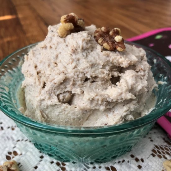 Walnut Butter Cream Cheese Frosting