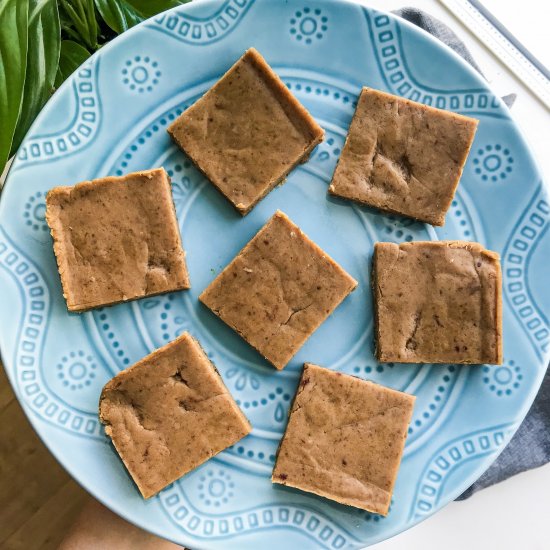 No Bake Peanut Butter Protein Bars