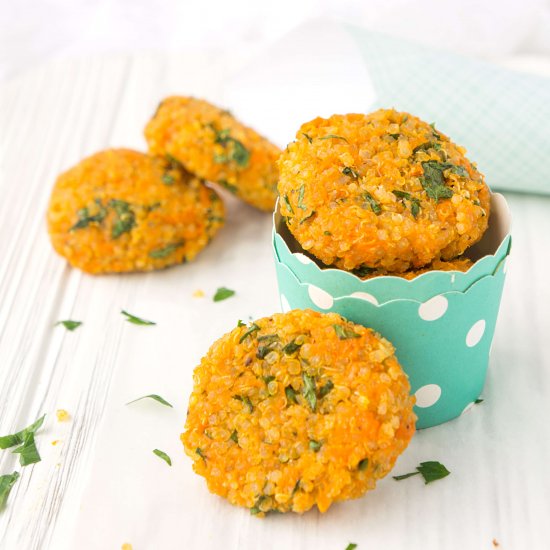 Sweet Potato Quinoa Cakes