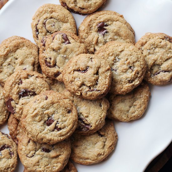 GF Oatmeal Chocolate Chip Cookies