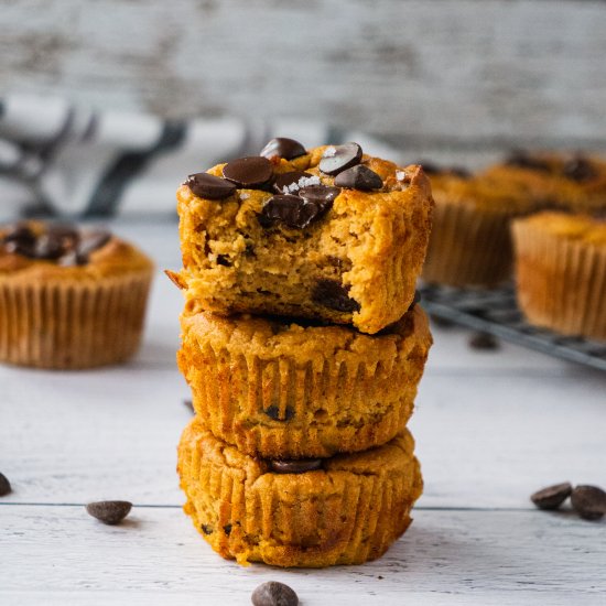 Peanut Butter Banana Muffins