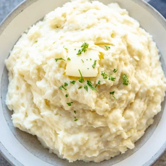 Slow Cooker Mashed Potatoes