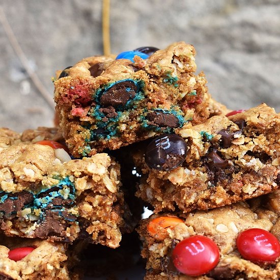 Monster Cookie Bars