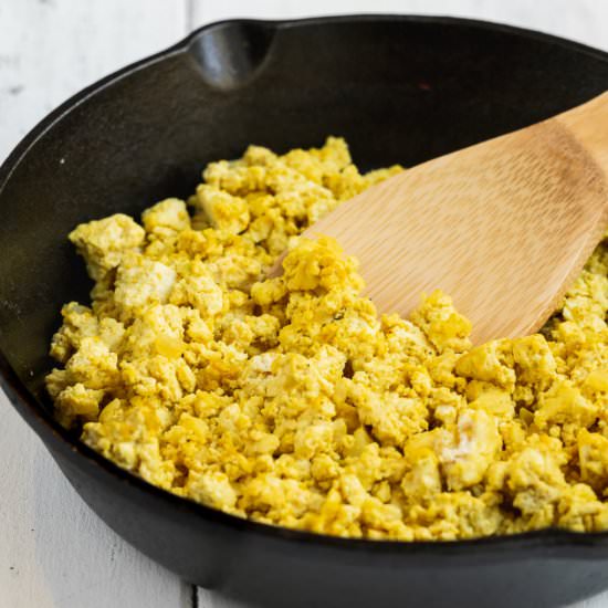 Basic Tofu Scramble