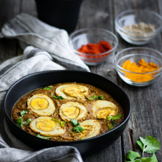 Chettinad egg curry