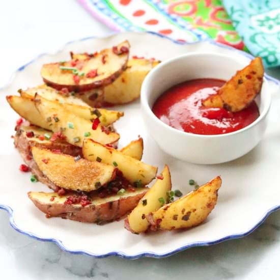 Baked Potato Wedges