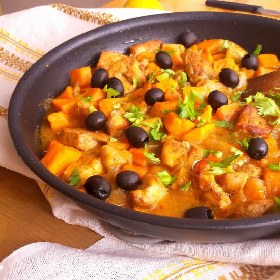 Chicken and Olives Tagine